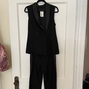 Zara Tuxedo Two-piece jumpsuit